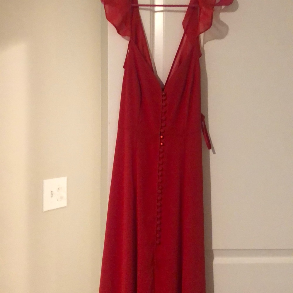 Red dress